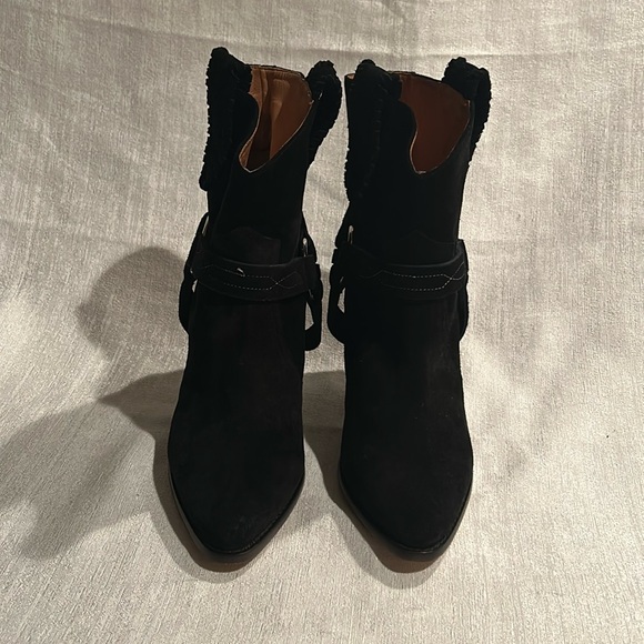 Isabel Marant Rawson Buckle Ankle Heels - Picture 4 of 9